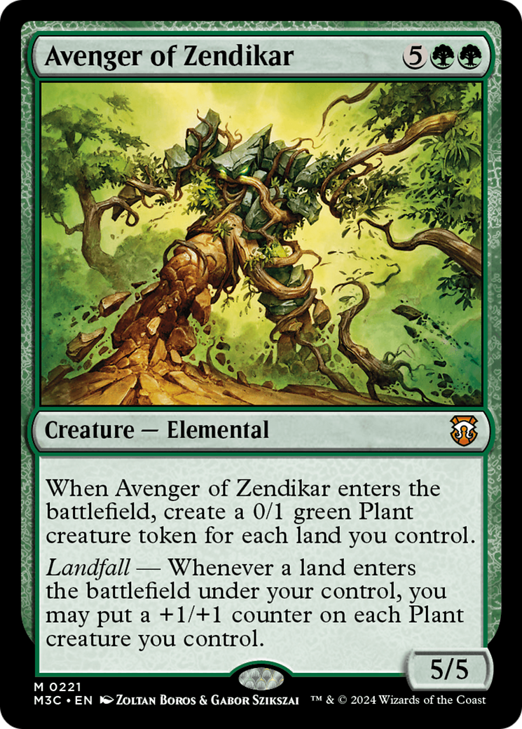 Avenger of Zendikar (Ripple Foil) [Modern Horizons 3 Commander] | Good Games North