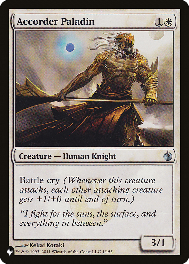Accorder Paladin [The List] | Good Games North