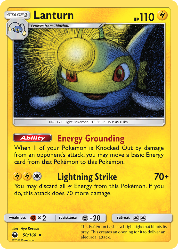Lanturn (50/168) [Sun & Moon: Celestial Storm] | Good Games North