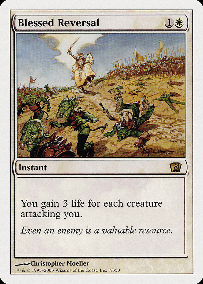 Blessed Reversal (8th Edition)  - Foil | Good Games North