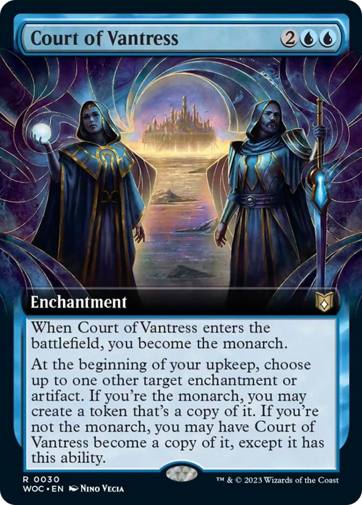 Court of Vantress (Extended Art) [Wilds of Eldraine Commander] | Good Games North