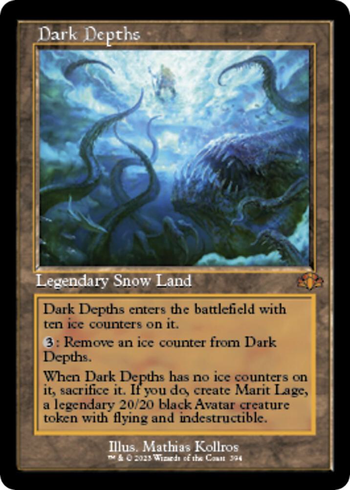 Dark Depths Retro Frame (Dominaria Remastered)  | Good Games North