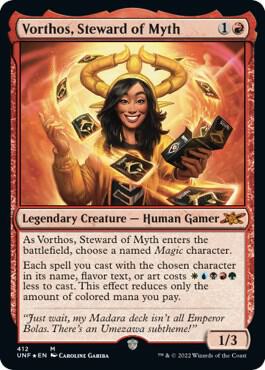 Vorthos Steward of Myth Galaxy Foil (Unfinity)  - undefined | Good Games North