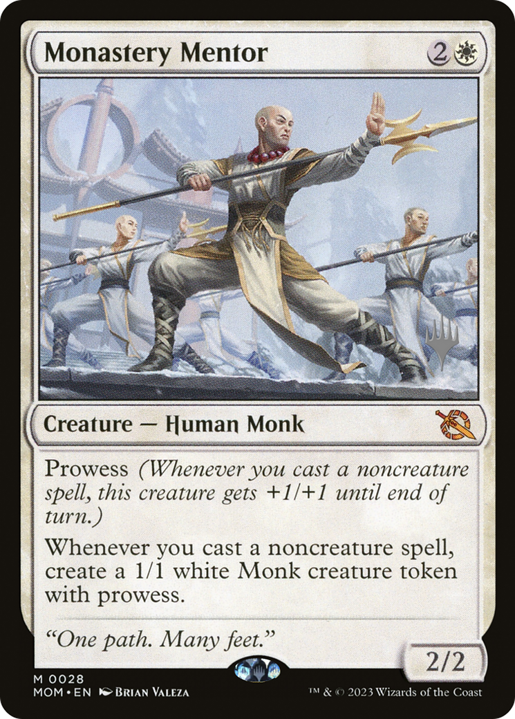 Monastery Mentor (Promo Pack) [March of the Machine Promos] | Good Games North