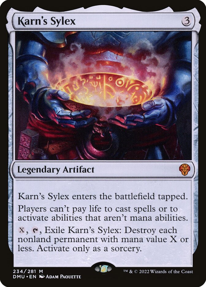 Karn's Sylex (Dominaria United)  - Foil | Good Games North