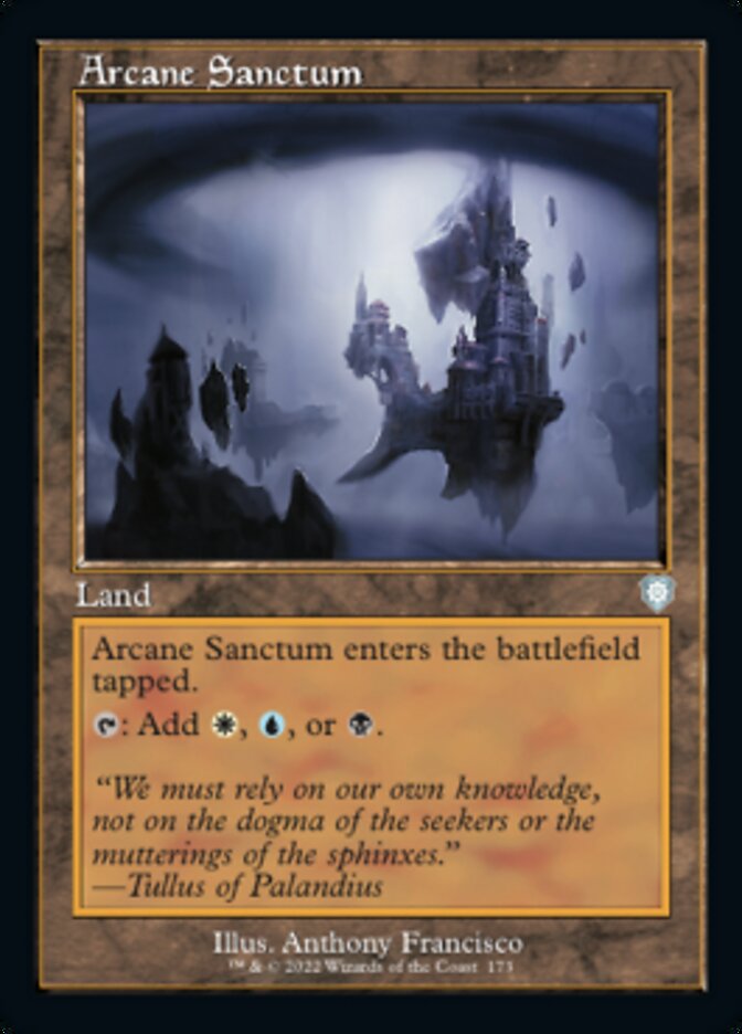 Arcane Sanctum (Retro) [The Brothers' War Commander] | Good Games North