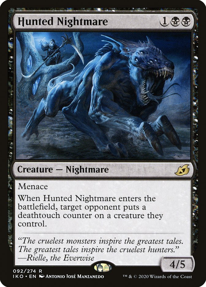 Hunted Nightmare 92/274 (Ikoria: Lair of Behemoths)  | Good Games North