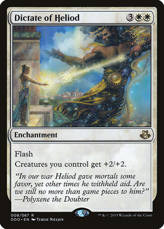 Dictate of Heliod [Duel Decks: Elspeth vs. Kiora] | Good Games North