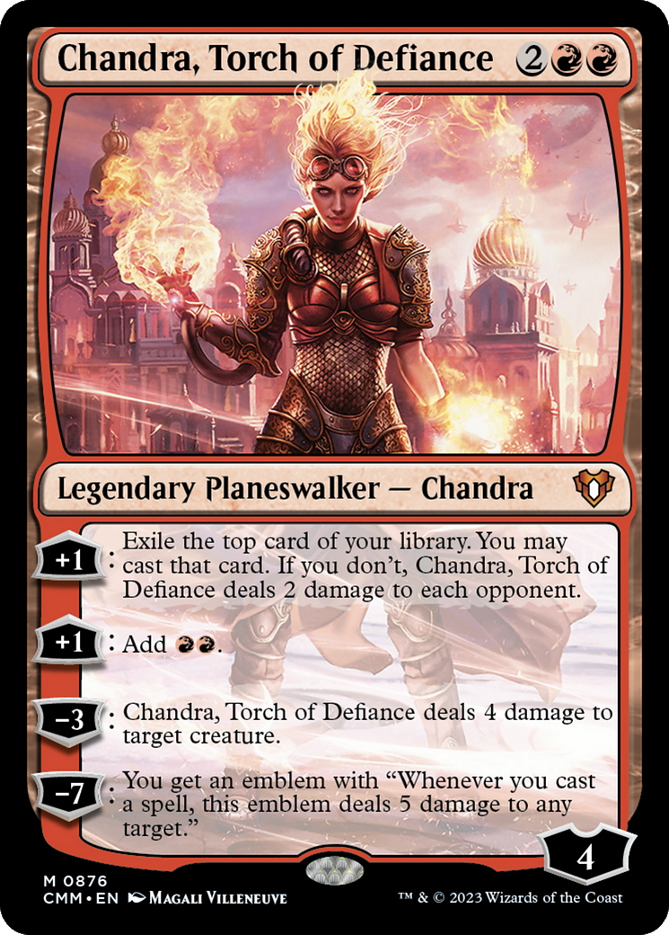 Chandra, Torch of Defiance [Commander Masters] | Good Games North