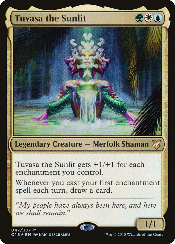 Tuvasa the Sunlit (Commander 2018)  - undefined | Good Games North