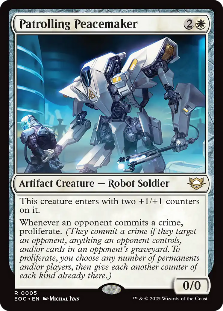 Patrolling Peacemaker [Edge of Eternities Commander] | Good Games North