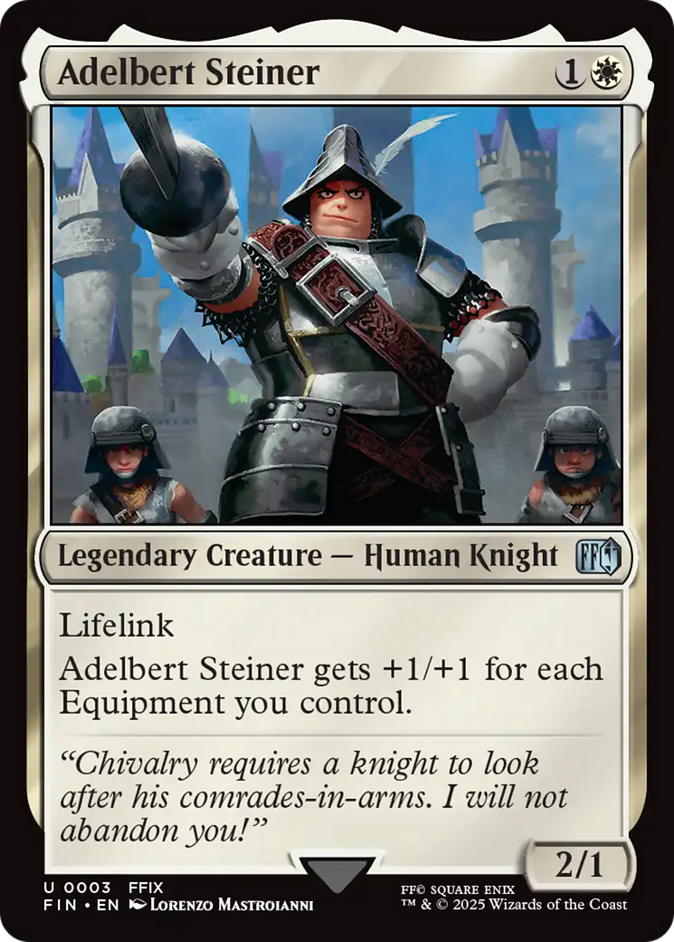 Adelbert Steiner [FINAL FANTASY] | Good Games North
