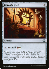 Boros Signet [Phyrexia: All Will Be One Commander] | Good Games North
