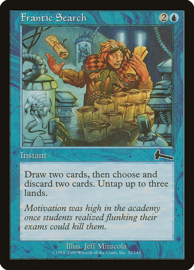 Frantic Search (Urza's Legacy)  | Good Games North