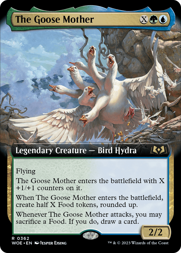 The Goose Mother (Extended Art) [Wilds of Eldraine] | Good Games North