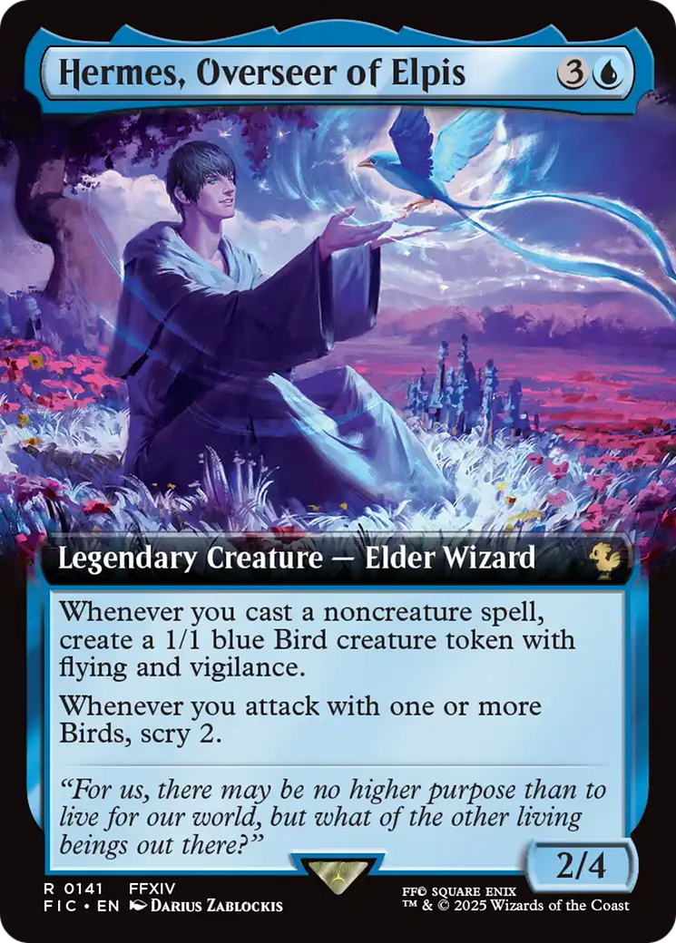 Hermes, Overseer of Elpis (Extended Art) [FINAL FANTASY Commander] | Good Games North