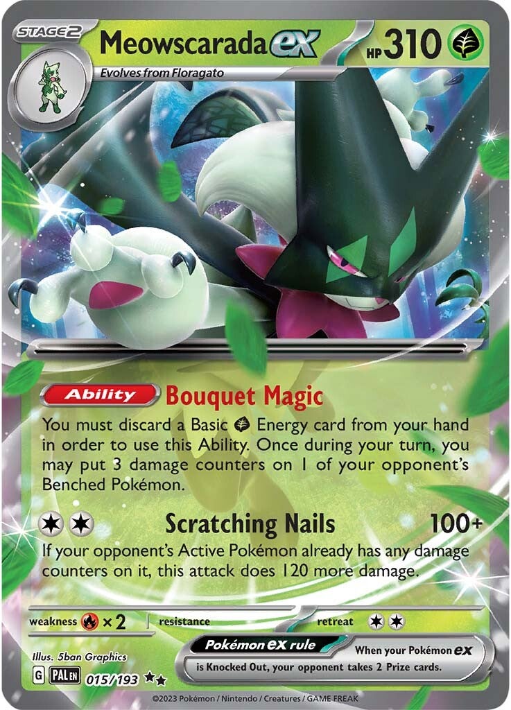 Meowscarada ex (015/193) [Scarlet & Violet: Paldea Evolved] | Good Games North