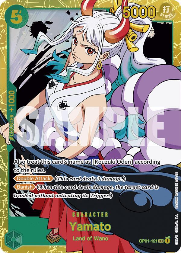 Yamato (Reprint) OP01-121 (Premium Booster -The Best-)  - Foil | Good Games North