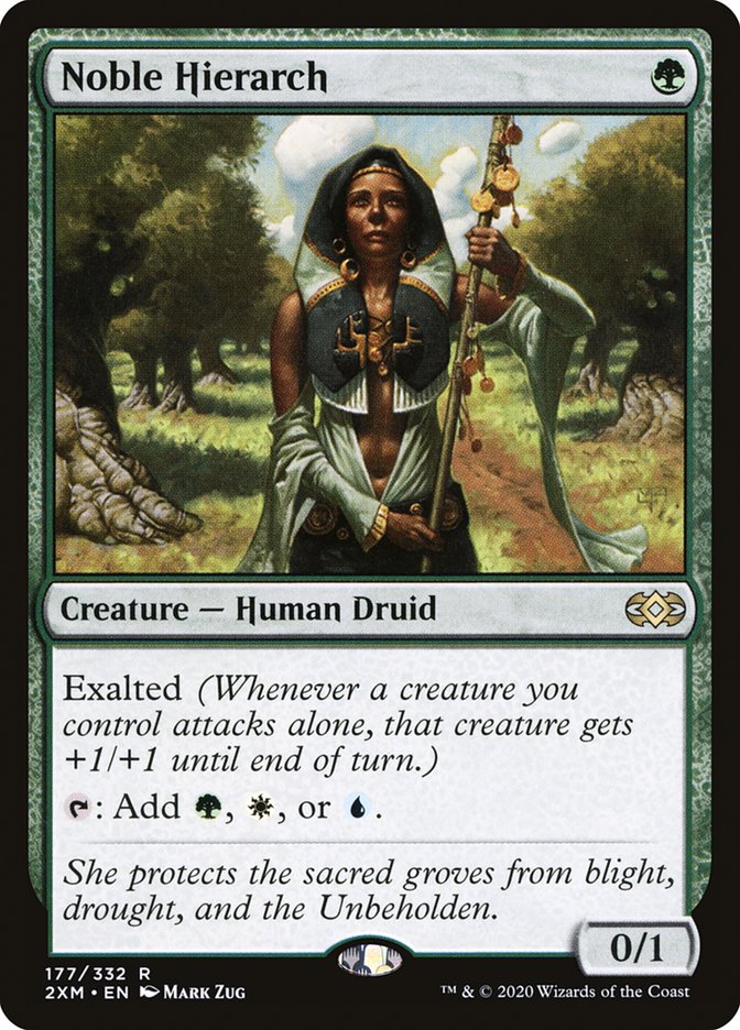 Noble Hierarch 177/332 (Double Masters)  | Good Games North