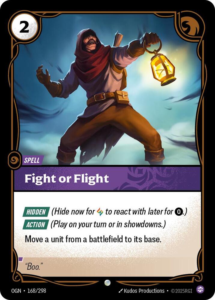 Fight or Flight (Origins)  | Good Games North