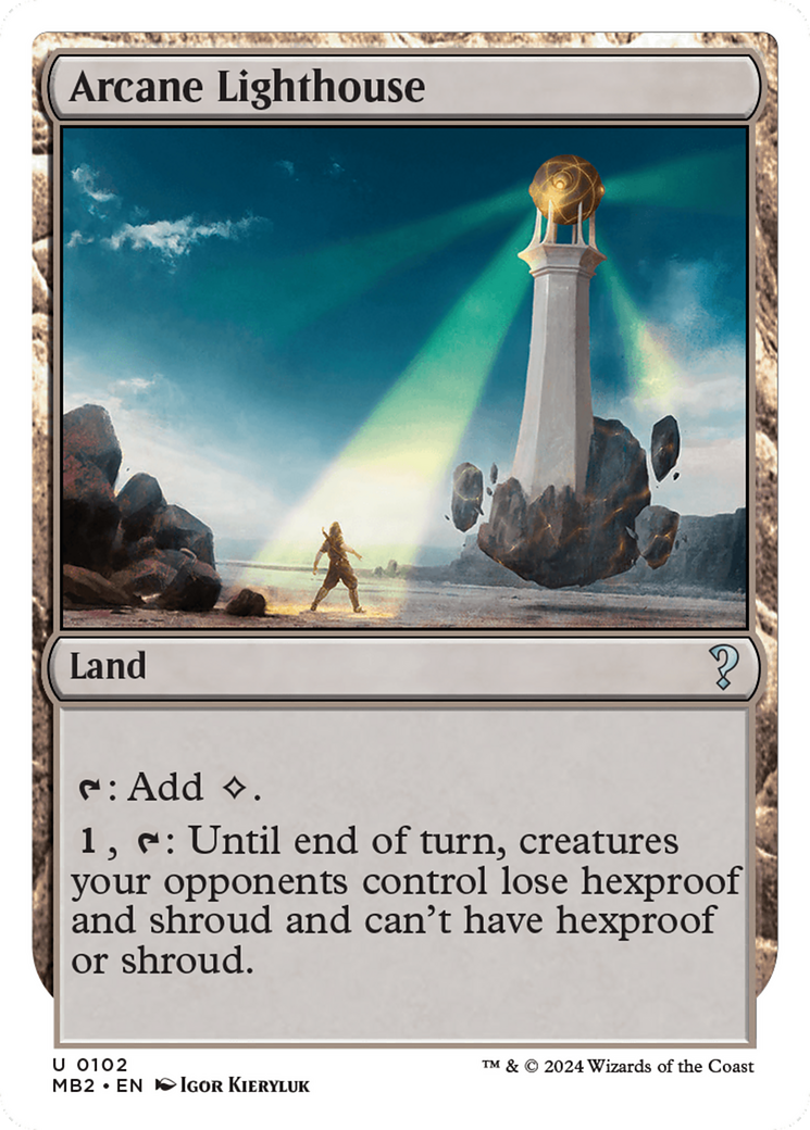 Arcane Lighthouse (White Border) [Mystery Booster 2] | Good Games North