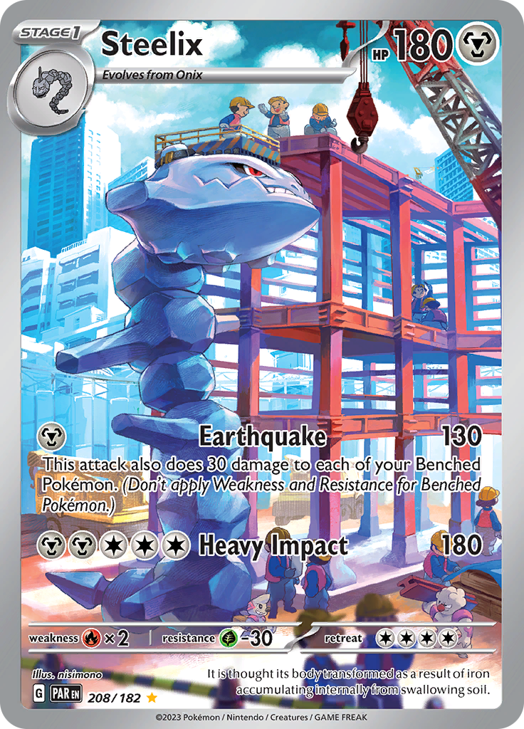 Steelix (208/182) [Scarlet & Violet: Paradox Rift] | Good Games North