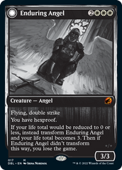 Enduring Angel // Angelic Enforcer [Innistrad: Double Feature] | Good Games North