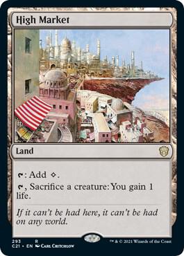 High Market (Commander 2021)  | Good Games North