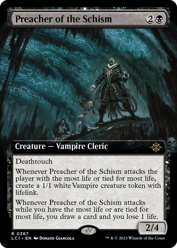 Preacher of the Schism (Extended Art) [The Lost Caverns of Ixalan] | Good Games North