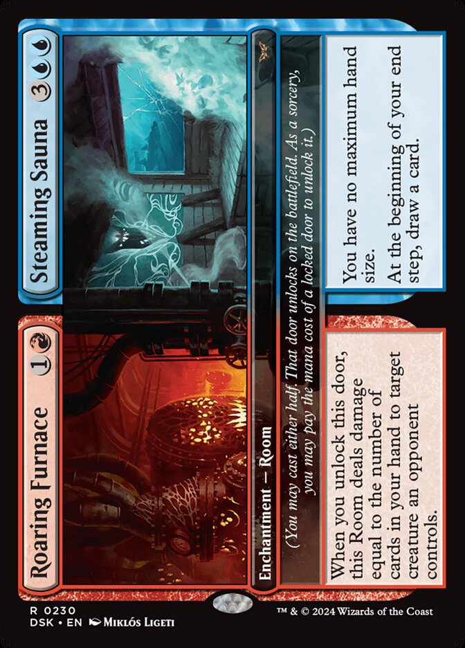 Roaring Furnace // Steaming Sauna (Duskmourn: House of Horror)  | Good Games North