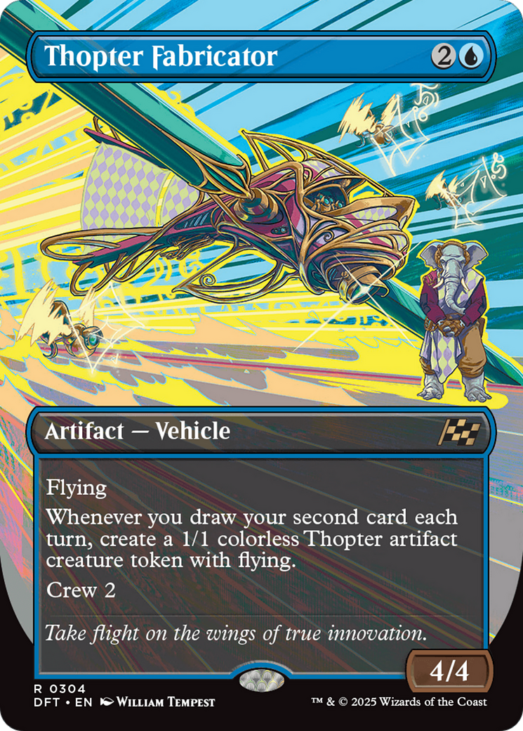 Thopter Fabricator (Borderless) [Aetherdrift] | Good Games North