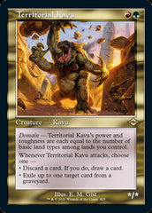 Territorial Kavu (Retro Foil Etched) [Modern Horizons 2] | Good Games North