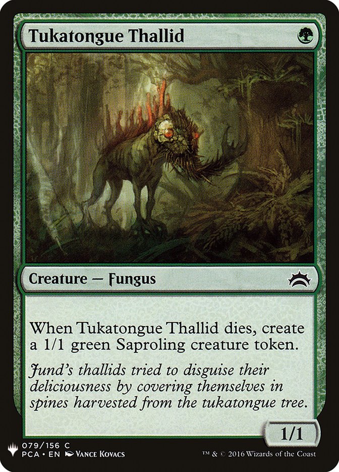 Tukatongue Thallid [Mystery Booster] | Good Games North