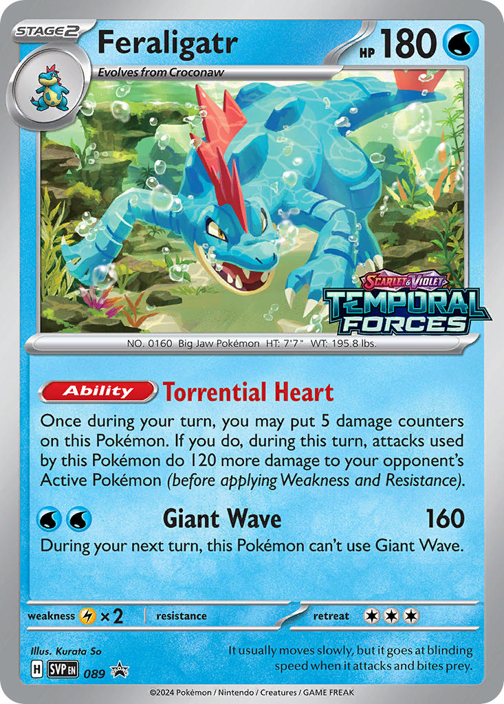 Feraligatr (089) [Scarlet & Violet: Black Star Promos] | Good Games North