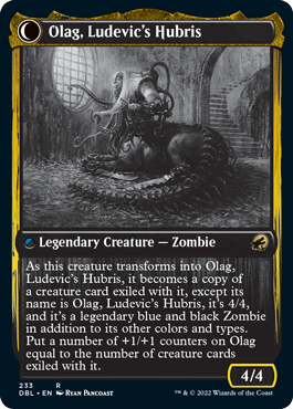 Ludevic, Necrogenius // Olag, Ludevic's Hubris [Innistrad: Double Feature] | Good Games North