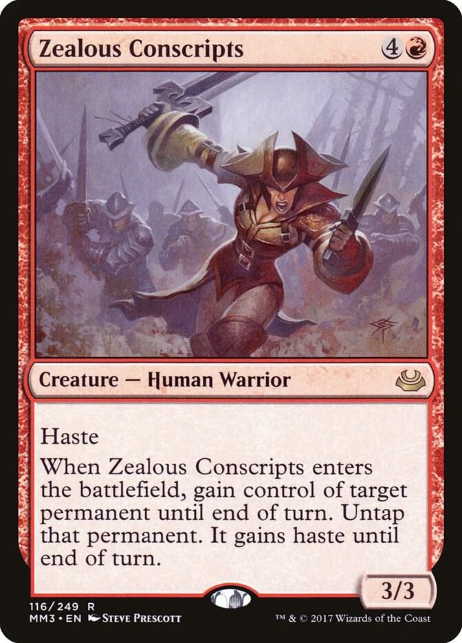 Zealous Conscripts 116 (Modern Masters 2017)  | Good Games North