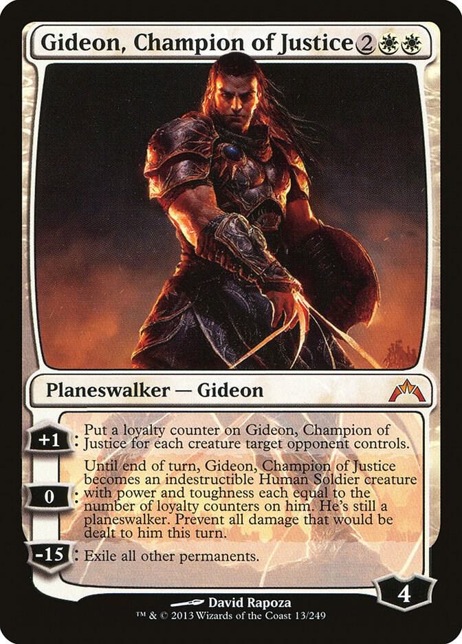Gideon, Champion of Justice 13/249 (Gatecrash)  | Good Games North