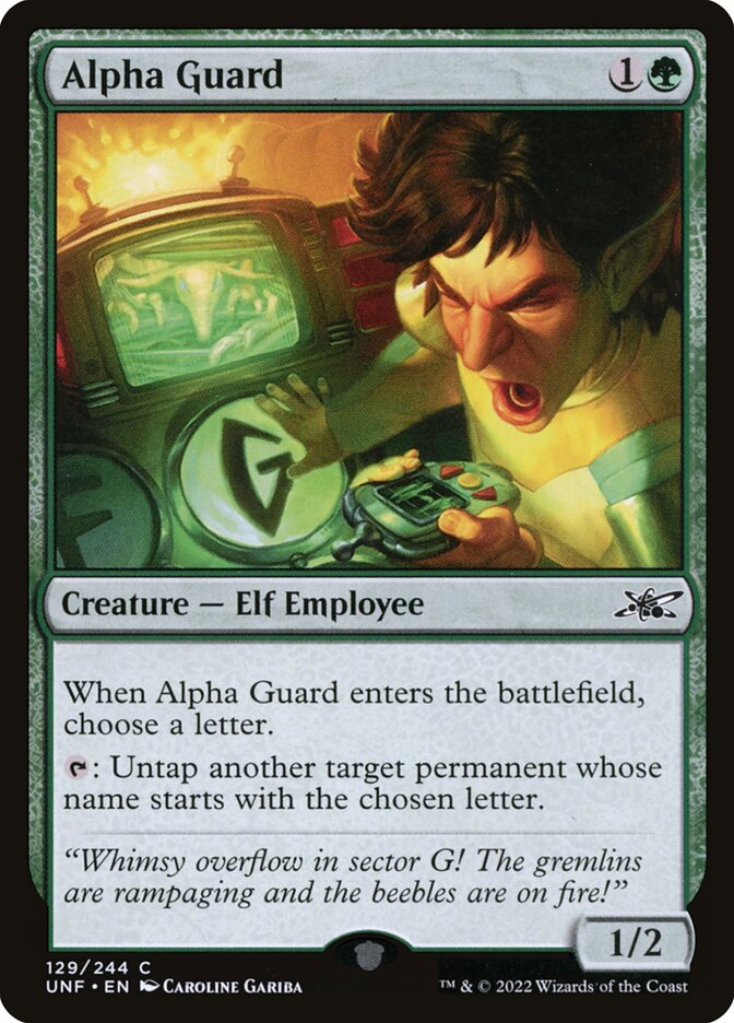 Alpha Guard (Unfinity)  - undefined | Good Games North