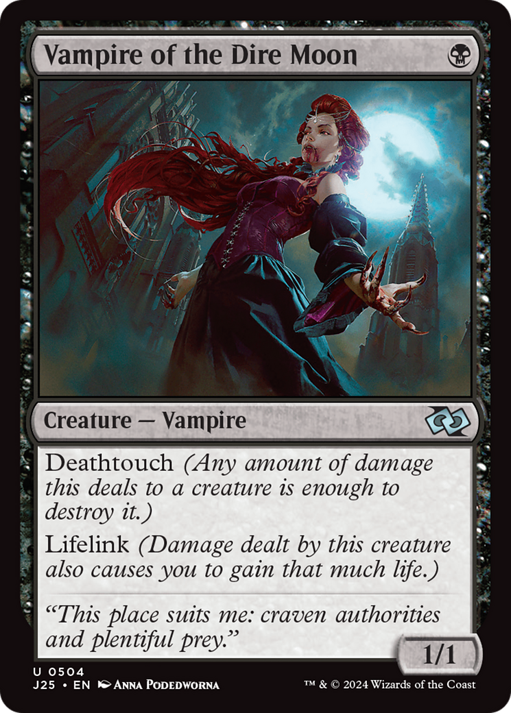 Vampire of the Dire Moon [Foundations Jumpstart] | Good Games North