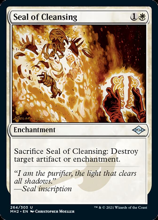 Seal of Cleansing (Foil Etched) [Modern Horizons 2] | Good Games North