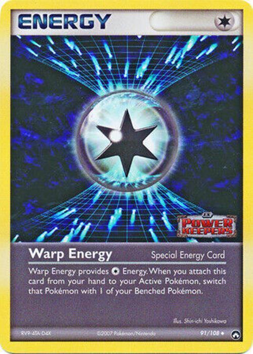Warp Energy (91/108) (Stamped) [EX: Power Keepers] | Good Games North