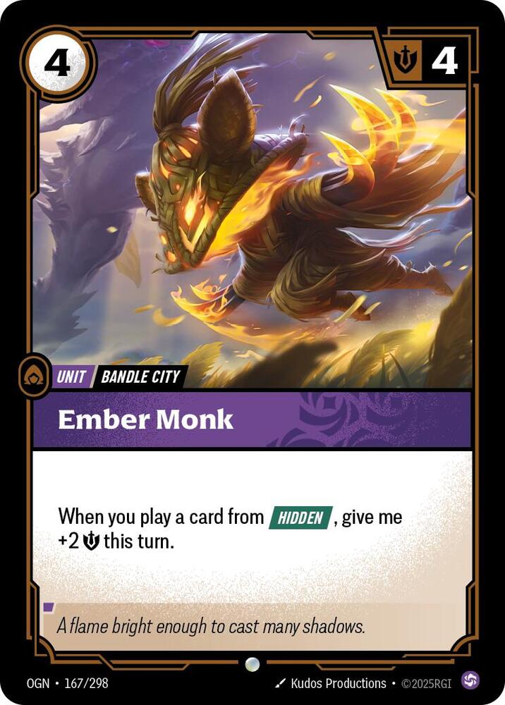 Ember Monk (Origins)  | Good Games North