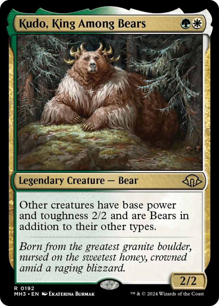 Kudo, King Among Bears [Modern Horizons 3] | Good Games North