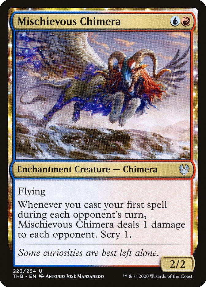 Mischievous Chimera 223/254 (Theros Beyond Death)  | Good Games North