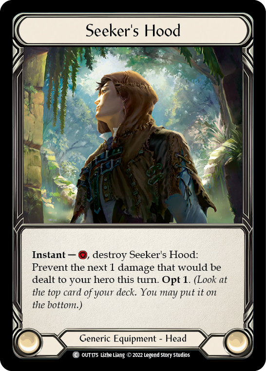 Seeker's Hood [OUT175] (Outsiders) | Good Games North