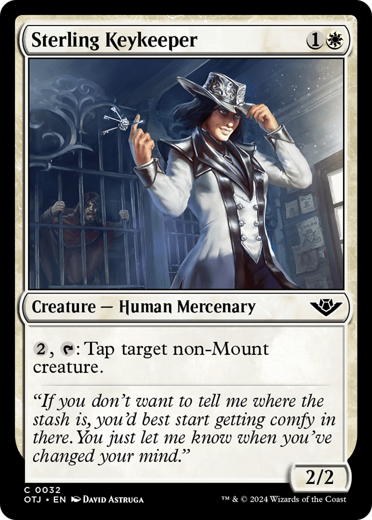 Sterling Keykeeper [Outlaws of Thunder Junction] | Good Games North