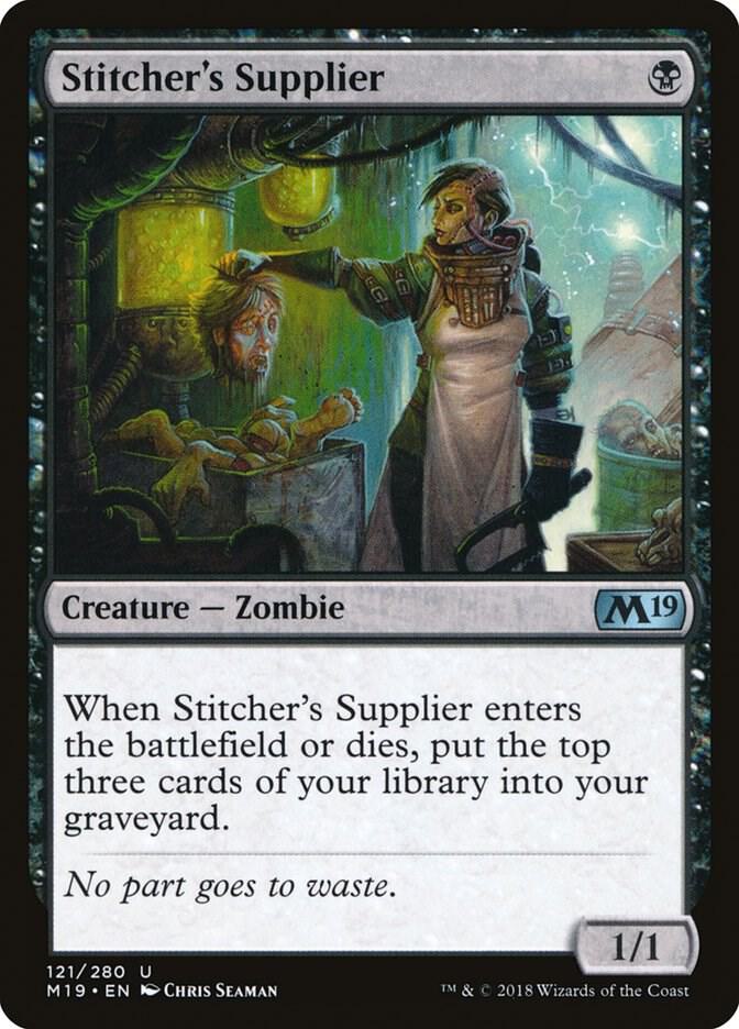 Stitcher's Supplier 121/280 (Core Set 2019)  - Foil | Good Games North