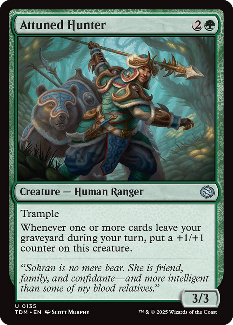 Attuned Hunter [Tarkir: Dragonstorm] | Good Games North