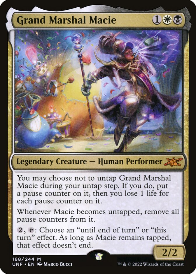 Grand Marshal Macie 168/244 (Unfinity)  - Foil | Good Games North