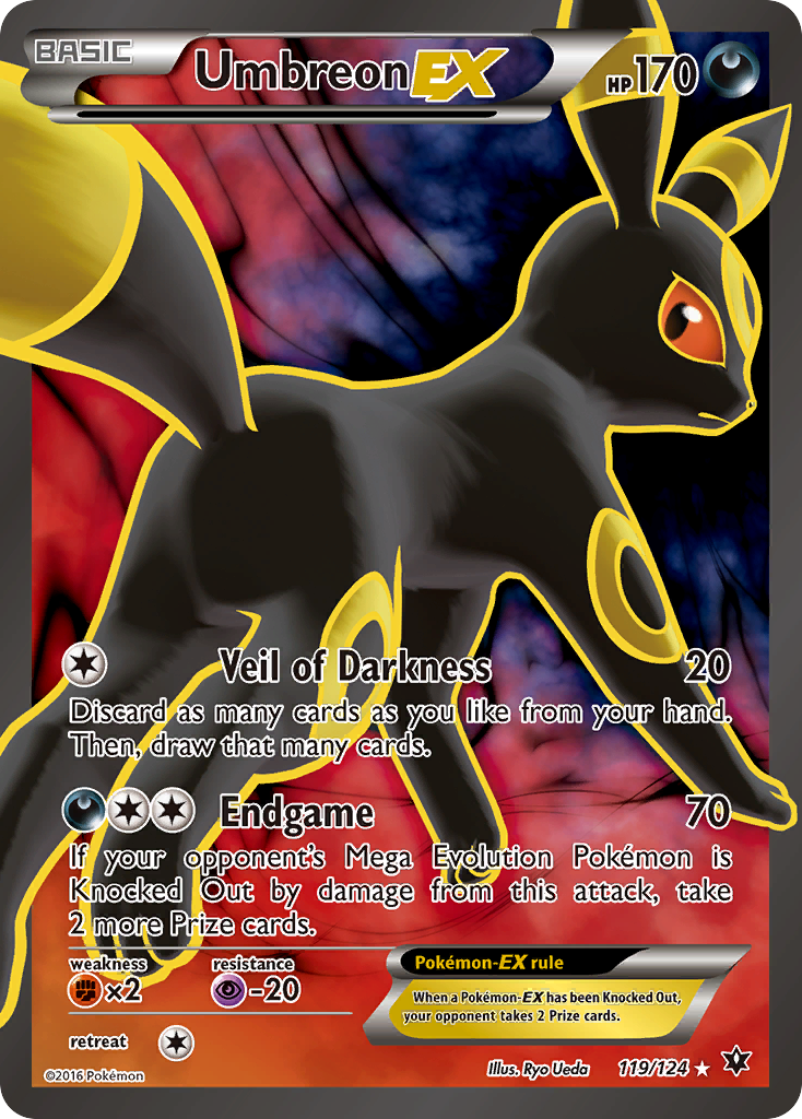 Umbreon EX (119/124) [XY: Fates Collide] | Good Games North